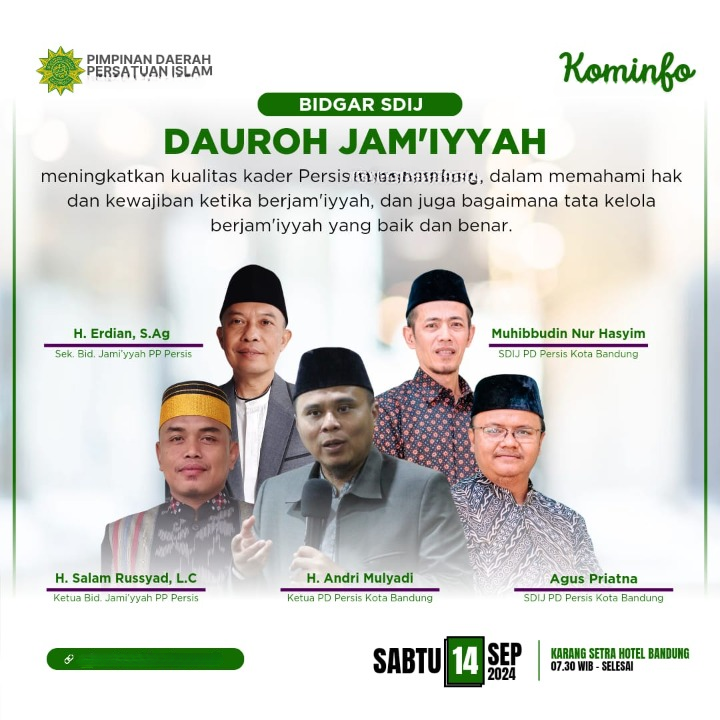 Dauroh Jamiyyah SDIJ PD PERSIS Provinsi Papua Selatan